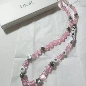 Christian Dior Novelty Charm Key chain Phone strap New in Original Box New